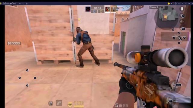 бой на Awm