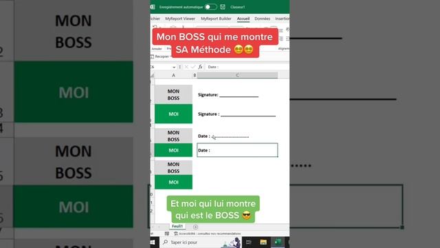 Format personnalisé : la mise en page pour document 😎 #apprendreexcel #excel #excelfrancais смотреть онлайн