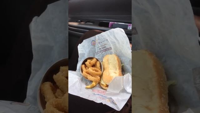Resisted Temptations of the Week 4 (Chicken Sandwich w/ cheese and Onion Rings from BK) смотреть онлайн