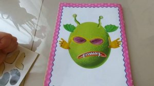 Чудики Монстрики из наклеек. создай своего чудика