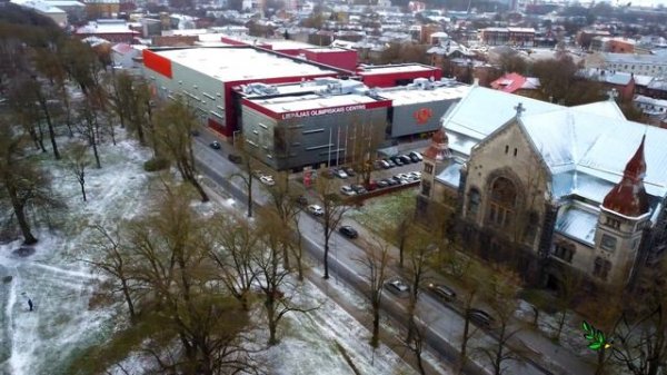 Вид с птичьего полёта - Лиепая, район Jaunliepāja