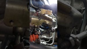 Регулировка тросика акпп Делика кирпич 4d56t.