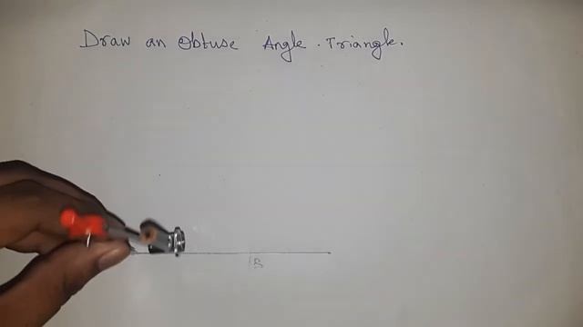 How to draw an obtuse angle triangle. Construct obtuse an angle triangle. shsirclasses. смотреть онлайн