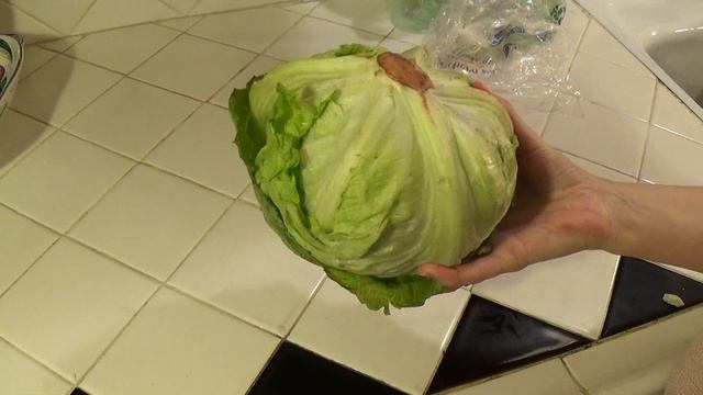 How to Decore Iceberg Lettuce, Quick & Easy ! смотреть онлайн