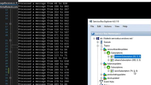 Microsoft Orleans vs Micro-service - reading 100 Service Bus messages смотреть онлайн