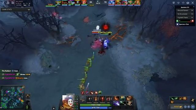 Radian 28 vs Dire 15 Dota2 смотреть онлайн