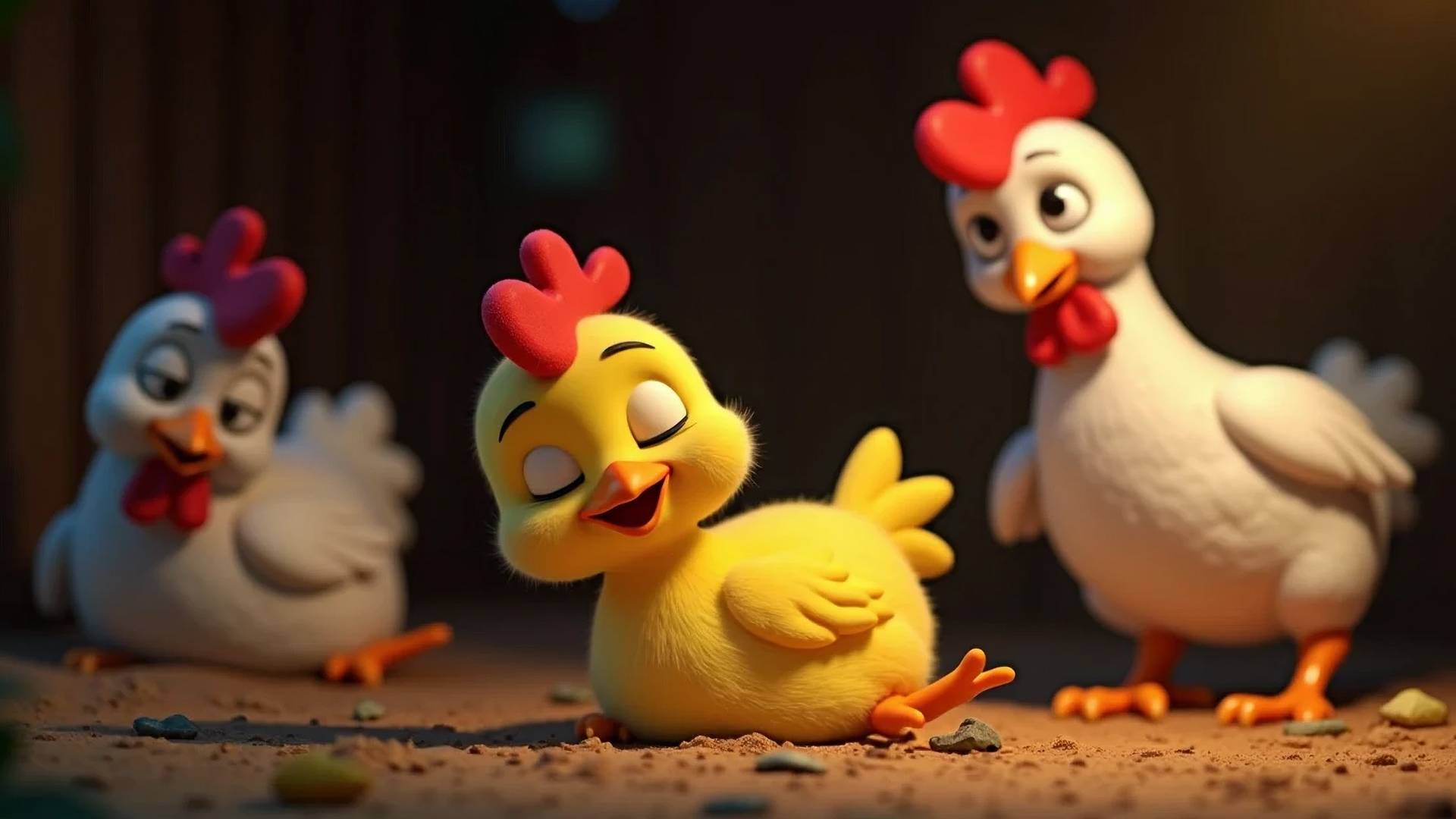 Цыплёнок Цапа: Песенка о смелых приключениях маленького цыплёнка! 🐣🎶 смотреть онлайн