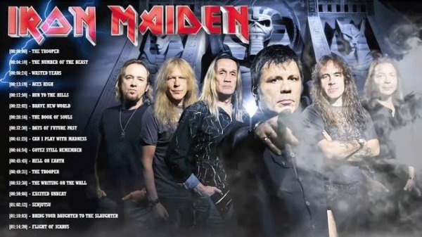 Iron Maiden Greatest Hits Full Album - Best Songs of Iron Maiden