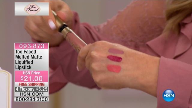 Too Faced Melted Matte Lipstick Cool Girl смотреть онлайн