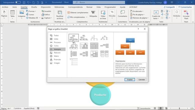 Word 365: Sesión 9.5 - Insertar gráfico SmartArt смотреть онлайн