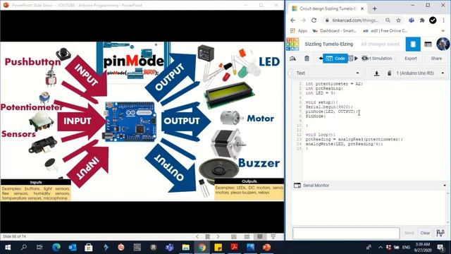 Arduino MINI-PROJECT 5: LED brightness control using a potentiometer смотреть онлайн