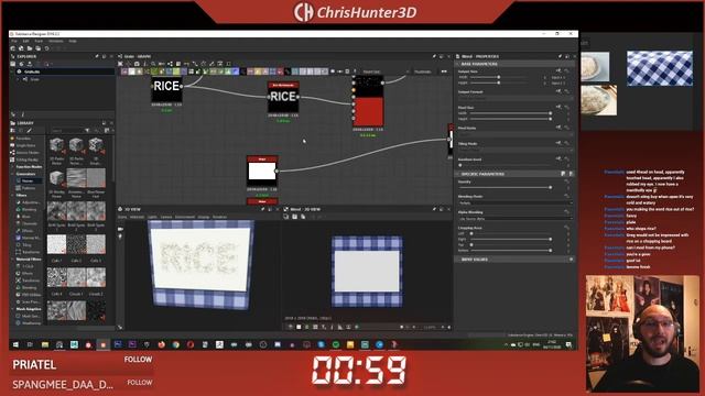 Day 4 - Grain - #Nodevember2020 - 2 hour material challenge - Substance Designer смотреть онлайн