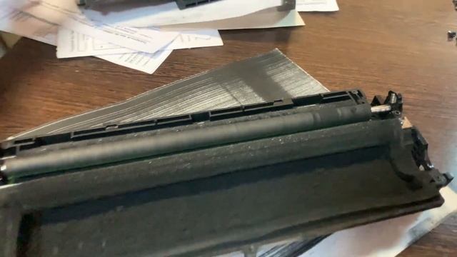 Samsung ML-1250 Ремонт старого принтера, чистка роликов смотреть онлайн