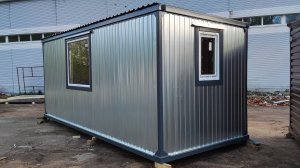 Производство бытовок блок контейнер вагончик металлический от производителя БК-00