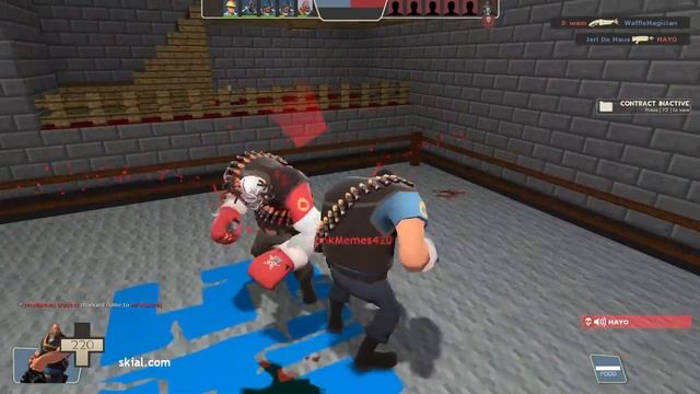 Team Fortress 2 Trade server boxing match смотреть онлайн
