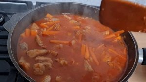 Мясо с черносливом и курагой