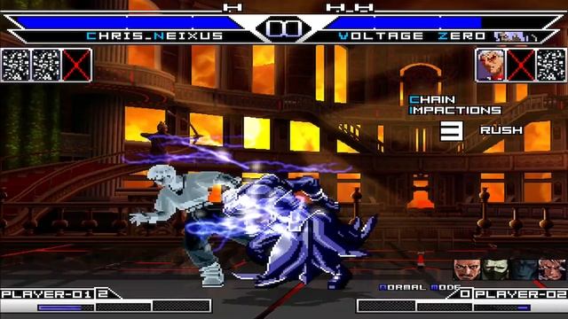 [KOF Mugen] Chris Team vs Zero Team смотреть онлайн