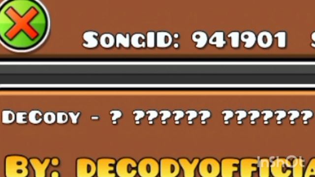 Мои любимые песни DeCody Geometry Dash