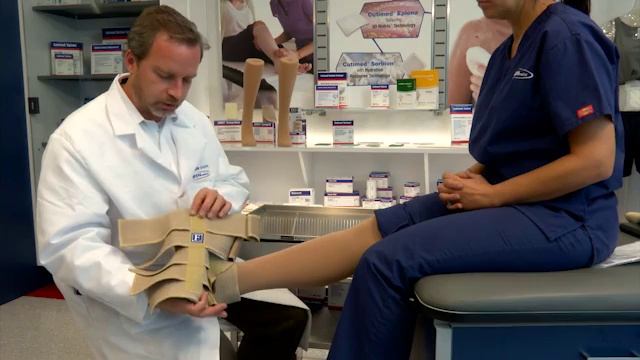 JOBST® FarrowWrap® Classic: Application for the Leg & Foot смотреть онлайн