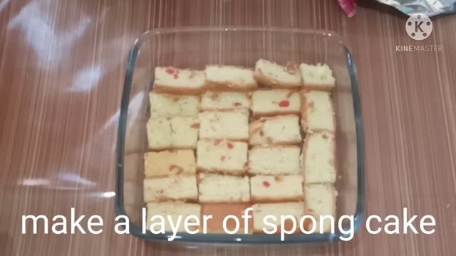 Fruit custard trifle/ Custard trifle pudding/ Easy desert/cook with UB смотреть онлайн