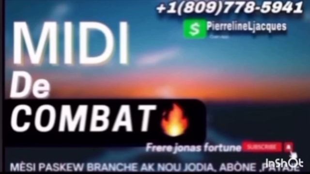 Frere Jonas Fortune|midi de Combat|16avril2024 смотреть онлайн