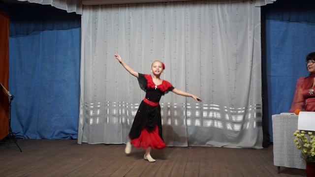 Бальный танец. Тарантелла из балета Анюта. Танцует Лилия Зюзина. смотреть онлайн