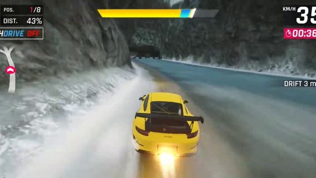 Greenland - Volcano Run • Best Route • 1:18.6xx - Porsche 911 GT3 RS • Asphalt 9 смотреть онлайн