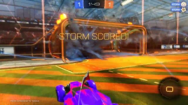 Rocket League №1 бой за мачь