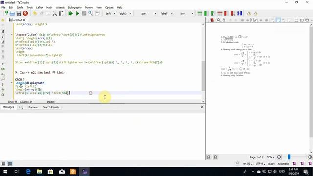 Latex (Soạn thảo hệ phương trình, hàm sum, tích...) смотреть онлайн