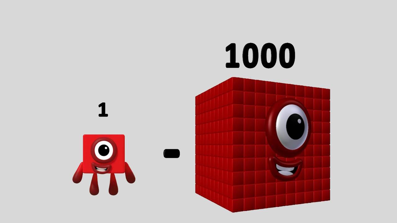 Numberblock Band с хорошей озвучкой