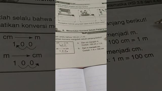 MENENTUKAN KONVERSI SATUAN PANJANG ( cm, m ) Part 1 смотреть онлайн
