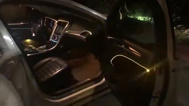 Interior Car LED Strip Lights, LEDCARE 9 in 1 Multicolor RGB Car Neon Ambient Lighting Kits смотреть онлайн