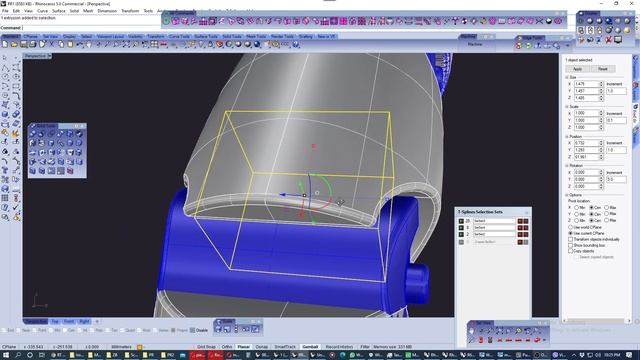 Mechanical IOS Robot Arm Rhino 3d Nurbs CAD And Zbrush Digital Sculpting 3D Modeling смотреть онлайн