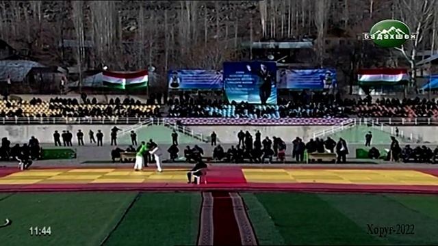 Гуштини милли. Гуштин дар шахри Хоруг.