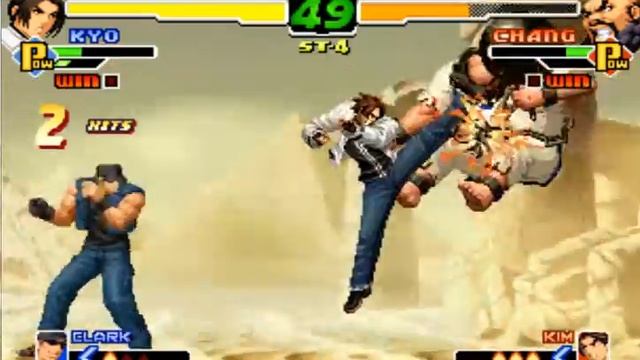 KOF 2000 - Kyo Kusanagi Gameplay смотреть онлайн