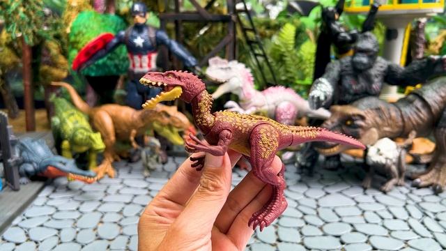 JURASSIC HEAVEN Dinos: T-REX, Masiakasaurus, Therizinosaurus, Dimetrodon, Stygimloch, Velociraptor