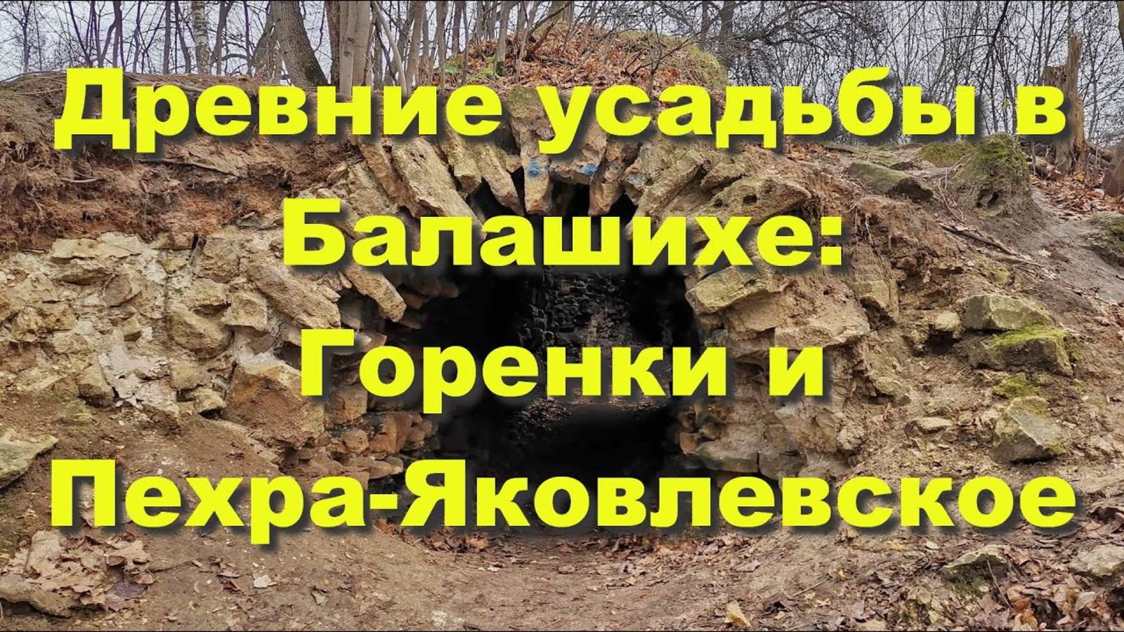 Древние усадьбы в Балашихе: Горенки и Пехра-Яковлевское смотреть онлайн