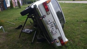 Самый простой способ переворота автомобиля.