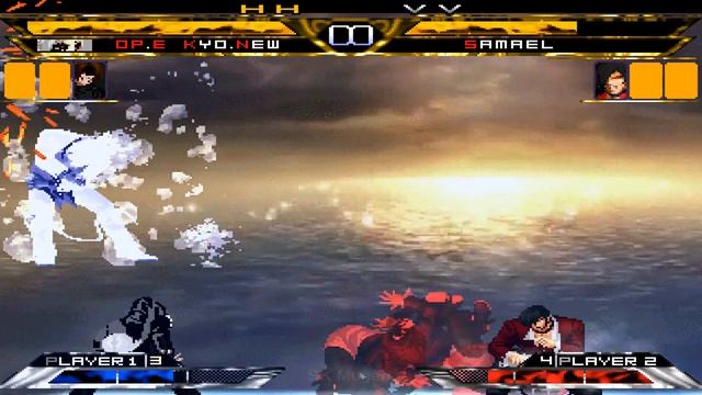 Element Kyo Team VS. Red Flames Iori Team [KOF MUGEN] смотреть онлайн