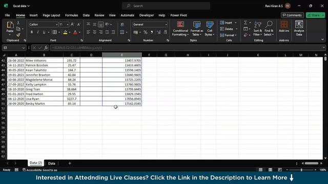 How To Use The Scan Function in Excel ? | Scan Function In Excel | Excel Tutorial | Simplilearn смотреть онлайн