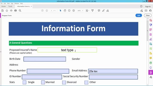 How to make a fillable pdf with drop down menu in Adobe Acrobat Pro DC смотреть онлайн