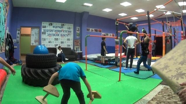 НаРодная ГимнАсТиКа 1073-2 в Клубе Воздушно-Силовой Атлетики. СКК "Вместе" смотреть онлайн