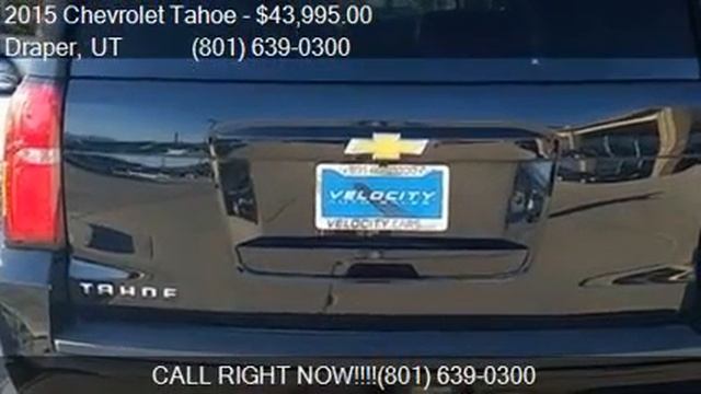 2015 Chevrolet Tahoe LT 4x4 4dr SUV for sale in Draper, UT 8 смотреть онлайн