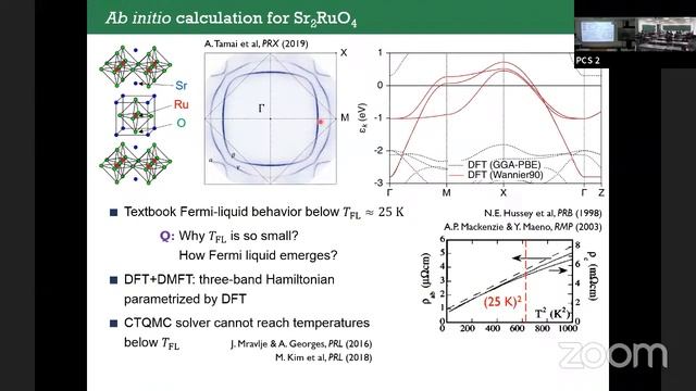 Seung-Sup Lee: DMFT+NRG: from models to real materials, from local to nonlocal correlations смотреть онлайн