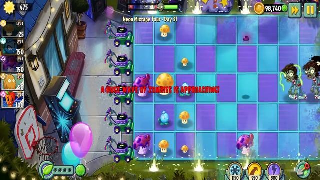 Plants VS Zombies 2 - Neon Mixtape Tour Day 31 смотреть онлайн