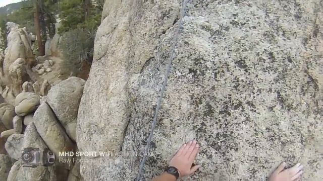 MHD Sport WiFi Action Cam - Rock Climbing - Raw Footage смотреть онлайн