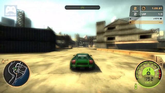 Aston Martin DB9 vs Lamborghini Gallardo | Ronnie | first race | Need for Speed : Most Wanted (2005 смотреть онлайн