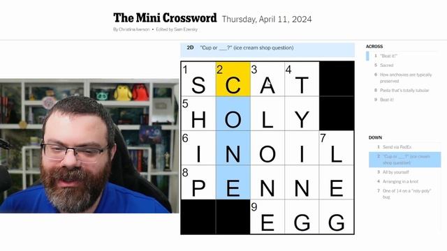 NYT Connections, Mini Crossword, And Strands | April 11, 2024