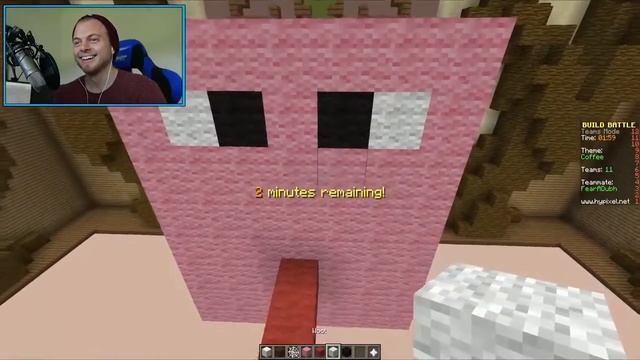 Minecraft Build Battle Buddies COFFEE!! W AshDubh смотреть онлайн