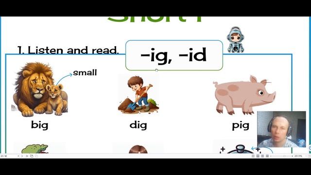 Учимся читать по-английски с моей рабочей тетрадью смотреть онлайн